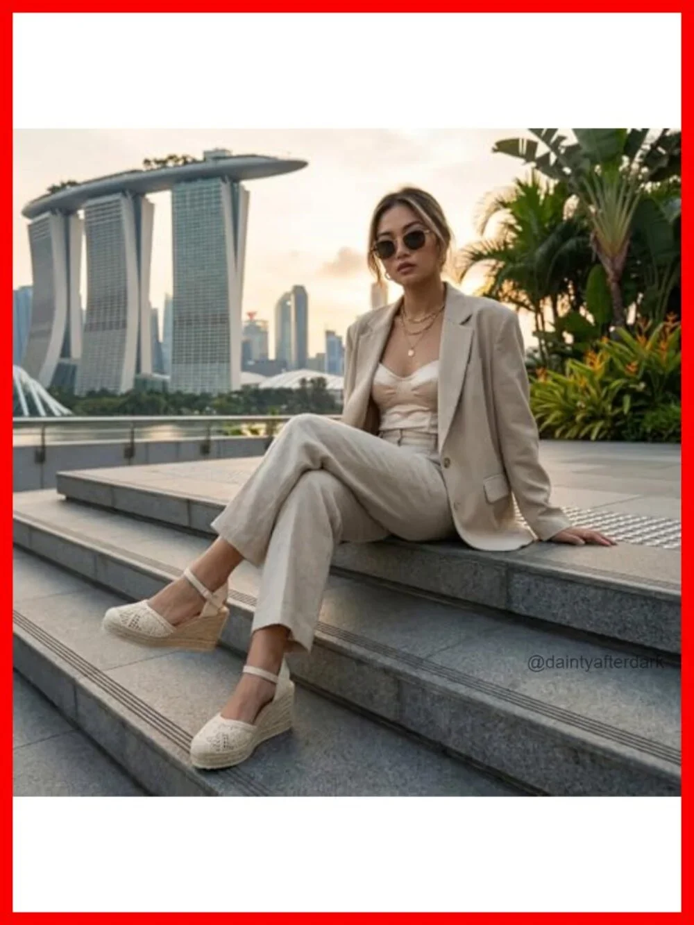 Cushioned Espadrille Wedge Sandals with Ankle Strap and Covered Toe